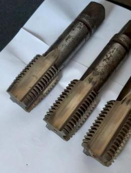 Метчик М52х5,0, м/р, Р18, к-т из 3 шт; исп. 2; основной шаг, ГОСТ 3266-81, 2620-2319. — фото 3